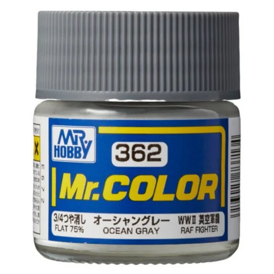 Mr Hobby -Gunze Mr. Color (10 ml) Ocean Grey - Mr Hobby - Gunze C-362