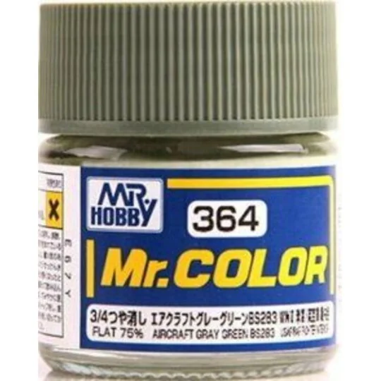 Mr Hobby -Gunze Mr. Color (10 ml) Aircraft Gray Green BS283 - Mr Ho...