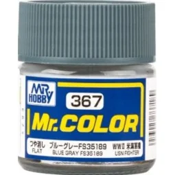 Mr Hobby -Gunze Mr. Color (10 ml) Blue Gray FS35189 - Mr Hobby - Gu...