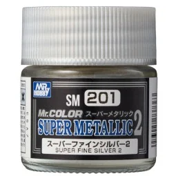 Mr Hobby -Gunze Mr. Color Super Metallic Colors II (10 ml) Super Fi...