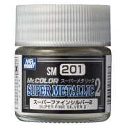 Mr Hobby -Gunze Mr. Color Super Metallic Colors II (10 ml) Super Fi...