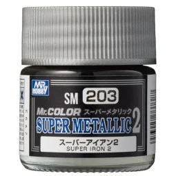 Mr Hobby -Gunze Mr. Color Super Metallic Colors II (10 ml) Super Ir...
