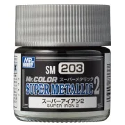 Mr Hobby -Gunze Mr. Color Super Metallic Colors II (10 ml) Super Ir...