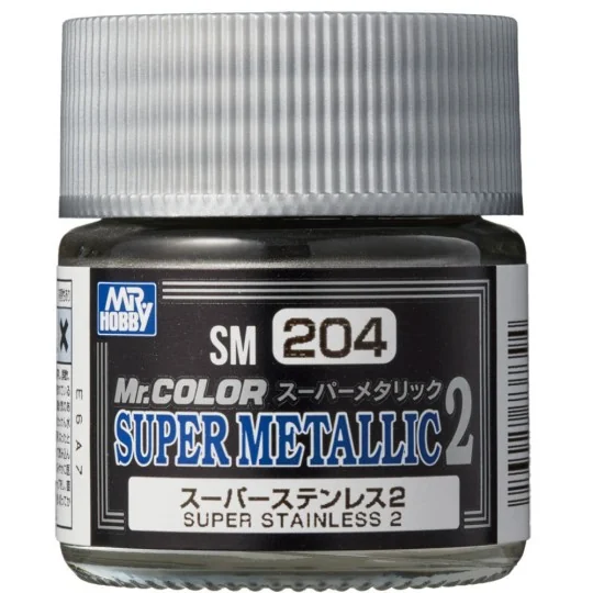 Mr Hobby -Gunze Mr. Color Super Metallic Colors II (10 ml) Super St...