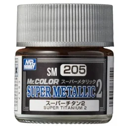 Mr Hobby -Gunze Mr. Color Super Metallic Colors II (10 ml) Super Ti...