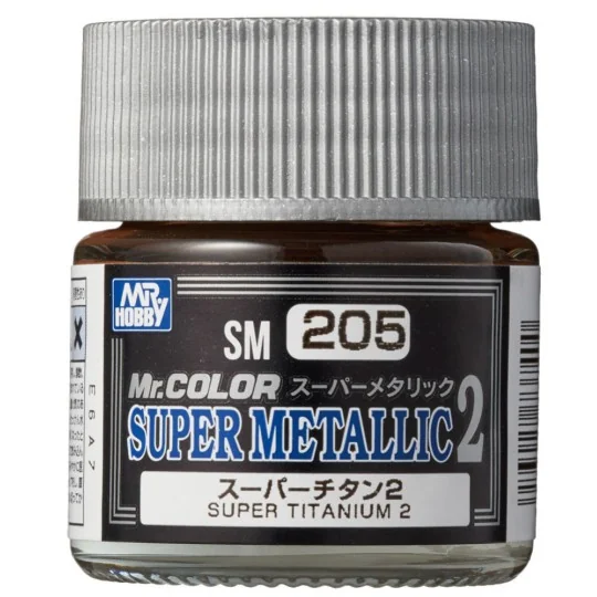 Mr Hobby -Gunze Mr. Color Super Metallic Colors II (10 ml) Super Ti...