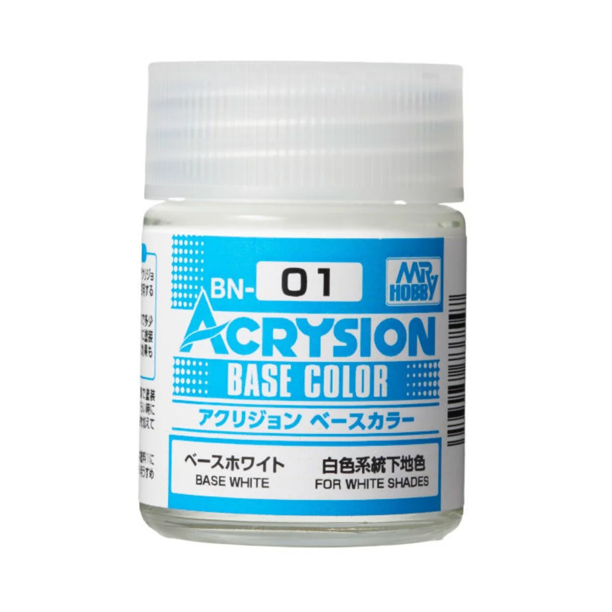 Mr Hobby -Gunze Acrysion Base Color (18 ml) Base White - Mr Hobby -...