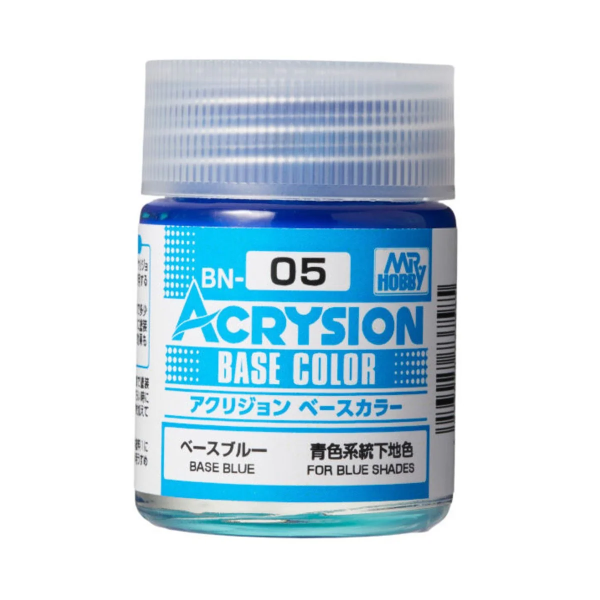 Mr Hobby -Gunze Acrysion Base Color (18 ml) Base Blue - Mr Hobby - ...