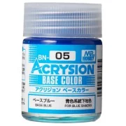 Mr Hobby -Gunze Acrysion Base Color (18 ml) Base Blue - Mr Hobby - ...