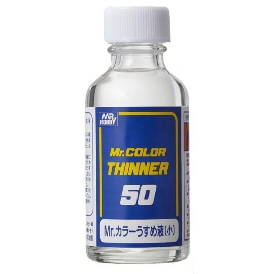 Mr Hobby -Gunze Mr. Color Thinner 50 (50 ml) - Mr Hobby - Gunze T-101