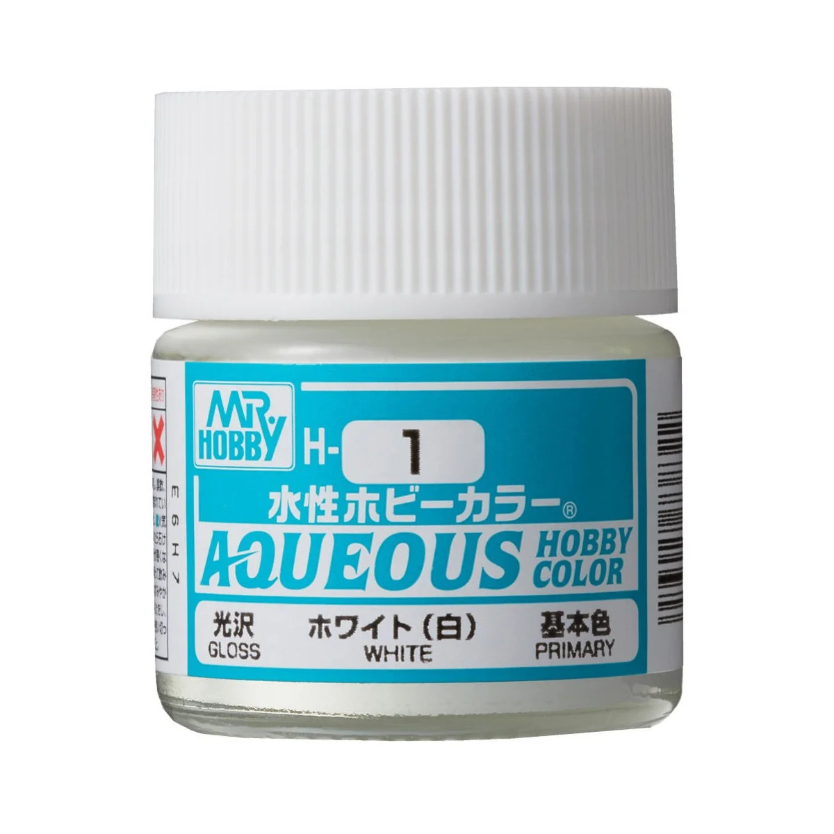 Mr Hobby -Gunze Aqueous Hobby Colors (10 ml) White - Mr Hobby - Gun...