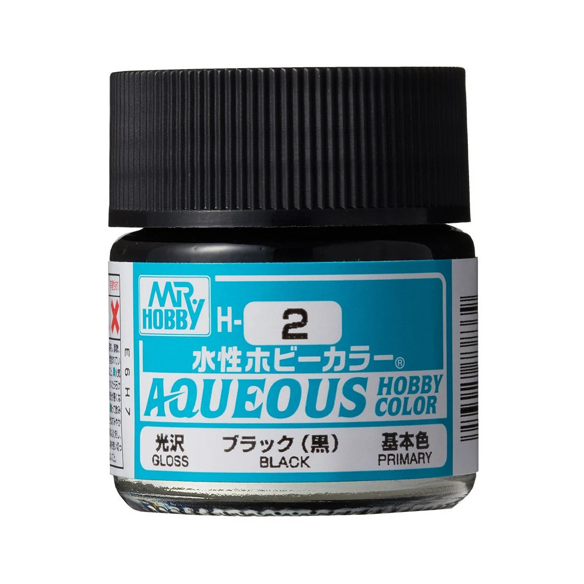 Mr Hobby -Gunze Aqueous Hobby Colors (10 ml) Black - Mr Hobby - Gun...