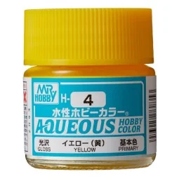 Mr Hobby -Gunze Aqueous Hobby Colors (10 ml) Yellow - Mr Hobby - Gu...