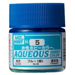 Mr Hobby -Gunze Aqueous Hobby Colors (10 ml) Blue - Mr Hobby - Gunz...