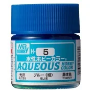 Mr Hobby -Gunze Aqueous Hobby Colors (10 ml) Blue - Mr Hobby - Gunz...