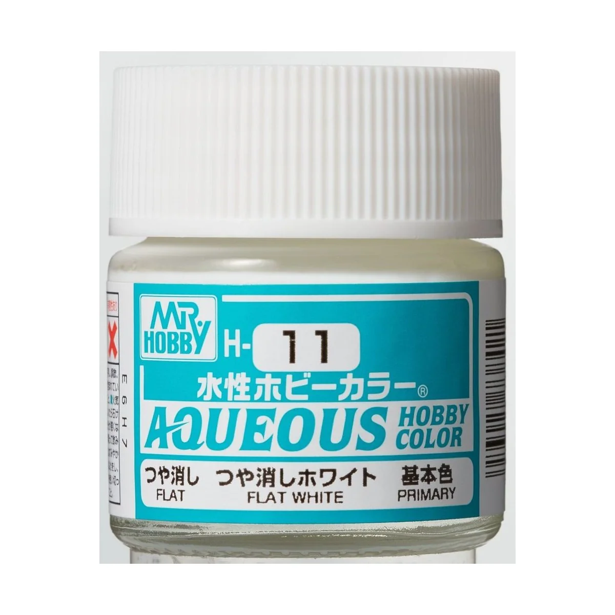 Mr Hobby -Gunze Aqueous Hobby Colors (10 ml) Flat White - Mr Hobby ...