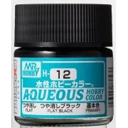 Mr Hobby -Gunze Aqueous Hobby Colors (10 ml) Flat Black - Mr Hobby ... Mr Hobby -Gunze Aqueous Hobby Colors (10 ml) Flat Black - Mr Hobby ...