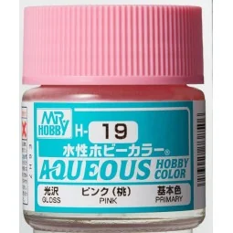 Mr Hobby -Gunze Aqueous Hobby Colors (10 ml) Pink - Mr Hobby - Gunz...