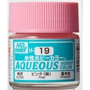 Mr Hobby -Gunze Aqueous Hobby Colors (10 ml) Pink - Mr Hobby - Gunz...