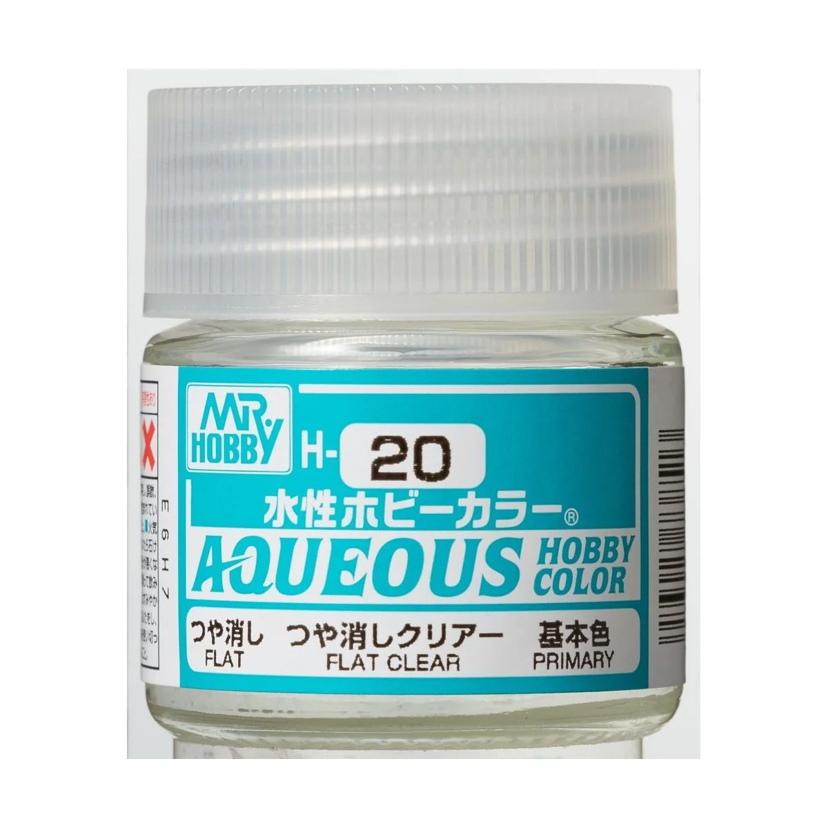 Mr Hobby -Gunze Aqueous Hobby Colors (10 ml) Flat Clear - Mr Hobby ...