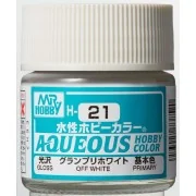Mr Hobby -Gunze Aqueous Hobby Colors (10 ml) Off White - Mr Hobby -...