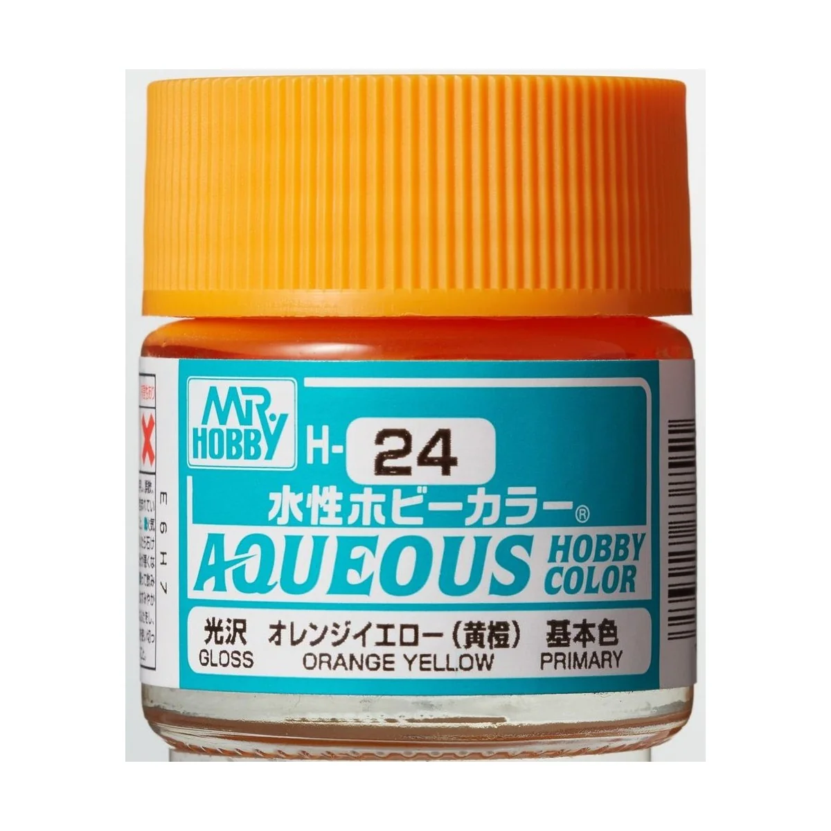 Mr Hobby -Gunze Aqueous Hobby Colors (10 ml) Orange Yellow - Mr Hob...