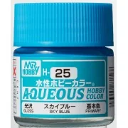 Mr Hobby -Gunze Aqueous Hobby Colors (10 ml) Sky Blue - Mr Hobby - ... Mr Hobby -Gunze Aqueous Hobby Colors (10 ml) Sky Blue - Mr Hobby - ...