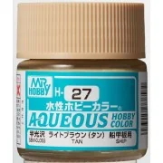 Mr Hobby -Gunze Aqueous Hobby Colors (10 ml) Tan - Mr Hobby - Gunze...