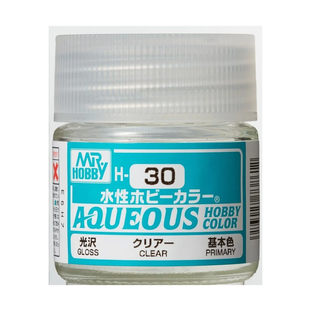 Mr Hobby -Gunze Aqueous Hobby Colors (10 ml) Clear - Mr Hobby - Gun...