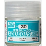 Mr Hobby -Gunze Aqueous Hobby Colors (10 ml) Clear - Mr Hobby - Gun...