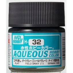Mr Hobby -Gunze Aqueous Hobby Colors (10 ml) Field Gray (1) - Mr Ho...