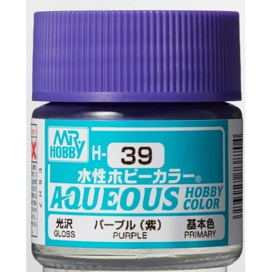 Mr Hobby -Gunze Aqueous Hobby Colors (10 ml) Purple - Mr Hobby - Gu...