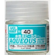 Mr Hobby -Gunze Aqueous Hobby Colors (10 ml) Flat Base - Mr Hobby -...