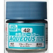 Mr Hobby -Gunze Aqueous Hobby Colors (10 ml) Blue Gray - Mr Hobby -...