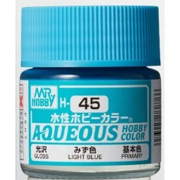 Mr Hobby -Gunze Aqueous Hobby Colors (10 ml) Light Blue - Mr Hobby ...