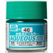 Mr Hobby -Gunze Aqueous Hobby Colors (10 ml) Emerald Green - Mr Hob...