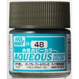 Mr Hobby -Gunze Aqueous Hobby Colors (10 ml) Field Gray (2) - Mr Ho...