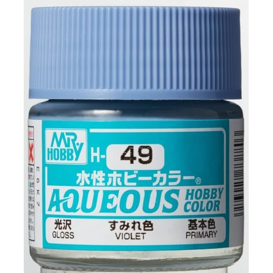 Mr Hobby -Gunze Aqueous Hobby Colors (10 ml) Violet - Mr Hobby - Gu...