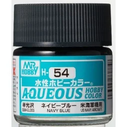 Mr Hobby -Gunze Aqueous Hobby Colors (10 ml) Navy Blue - Mr Hobby -...