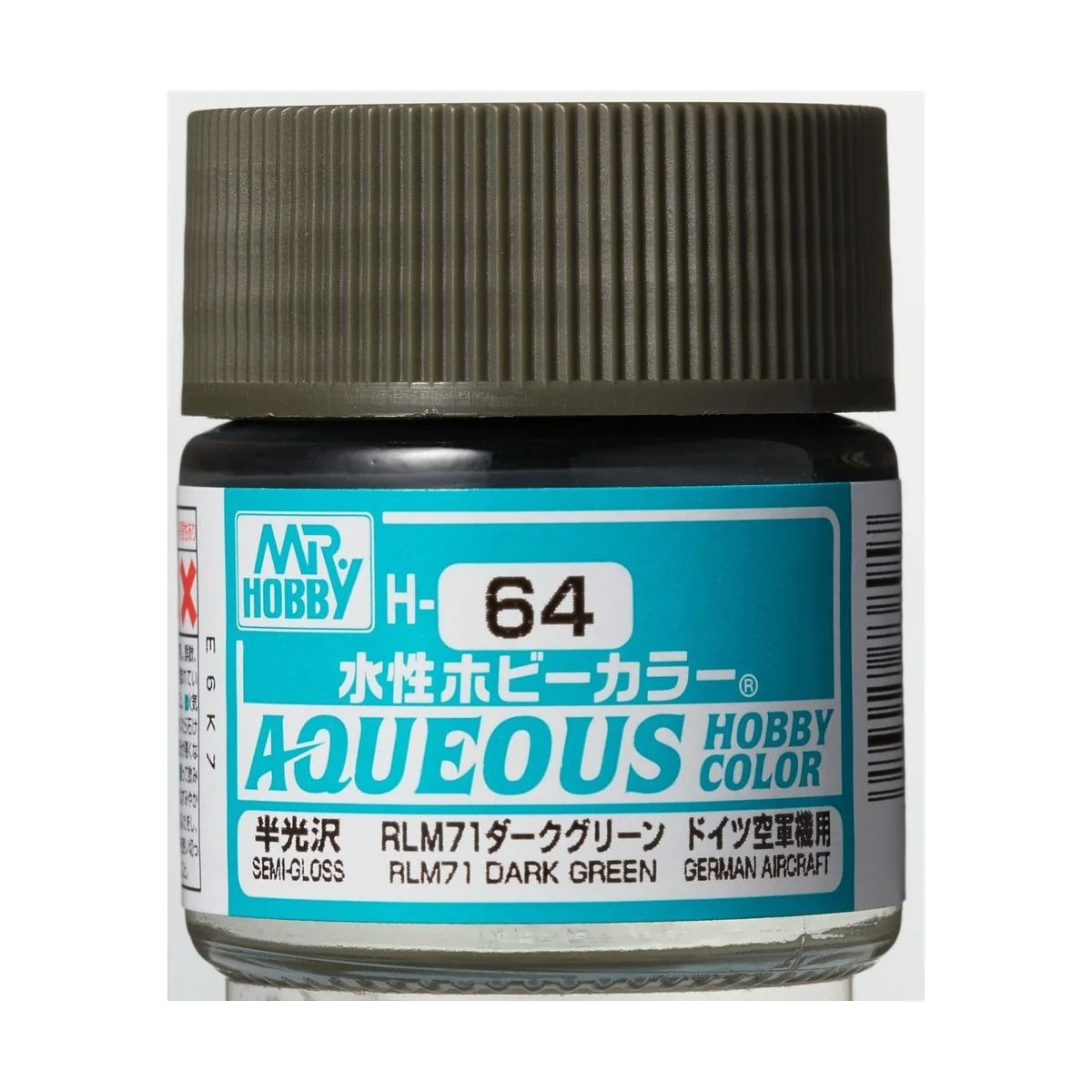 Mr Hobby -Gunze Aqueous Hobby Colors (10 ml) RLM71 Dark Green - Mr ...