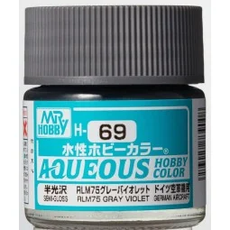 Mr Hobby -Gunze Aqueous Hobby Colors (10 ml) RLM75 Gray - Mr Hobby ...