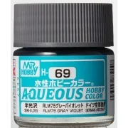 Mr Hobby -Gunze Aqueous Hobby Colors (10 ml) RLM75 Gray - Mr Hobby ...