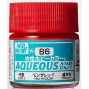 Mr Hobby -Gunze Aqueous Hobby Colors (10 ml) Red Madder - Mr Hobby ...