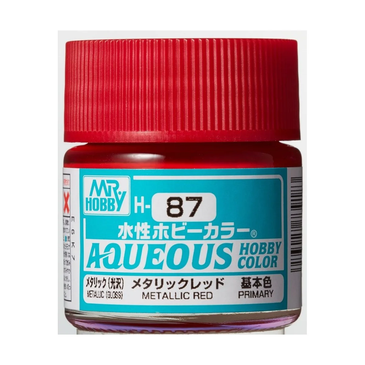 Mr Hobby -Gunze Aqueous Hobby Colors (10 ml) Metallic Red - Mr Hobb...