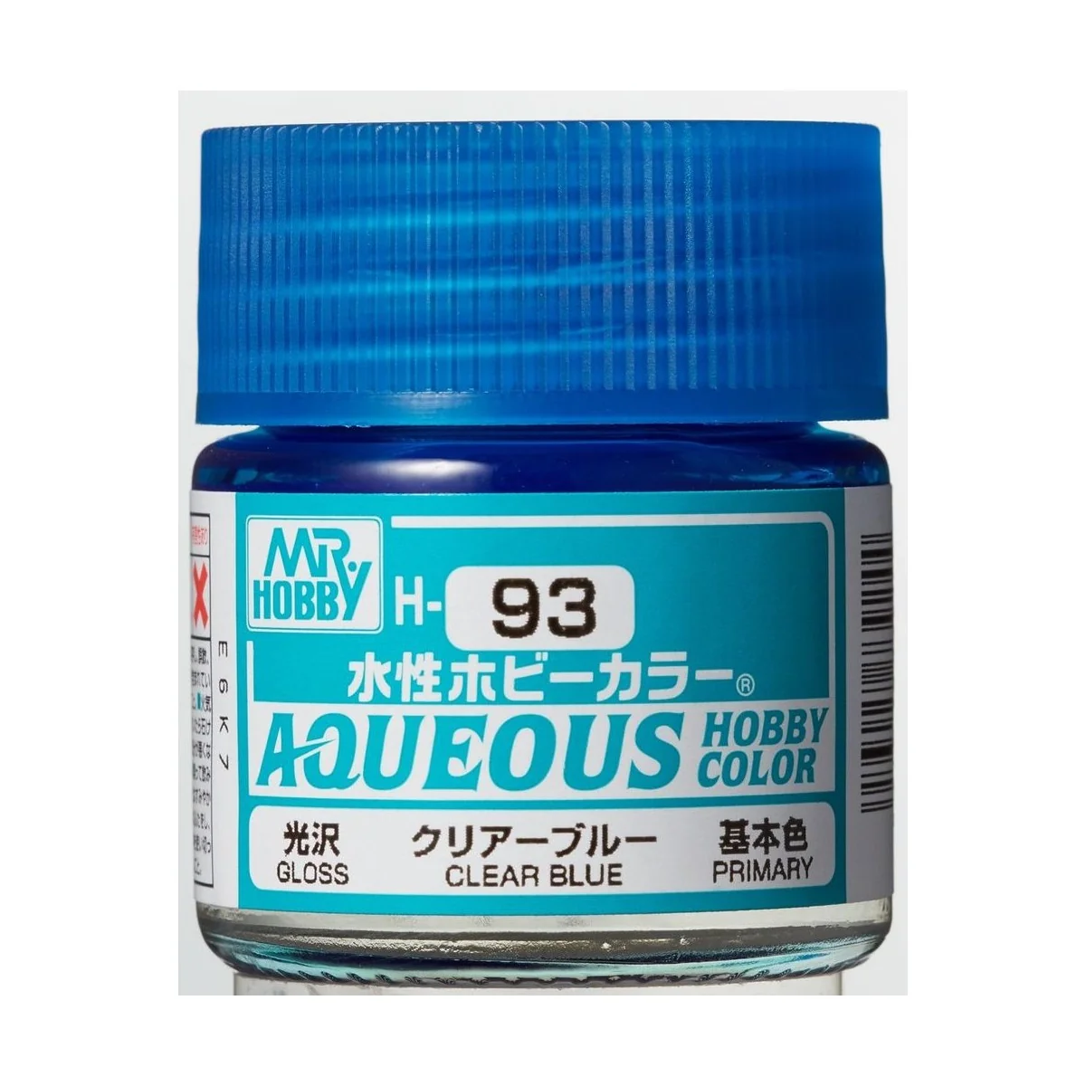 Mr Hobby -Gunze Aqueous Hobby Colors (10 ml) Clear Blue - Mr Hobby ...