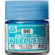 Mr Hobby -Gunze Aqueous Hobby Colors (10 ml) Smoke Blue - Mr Hobby ...