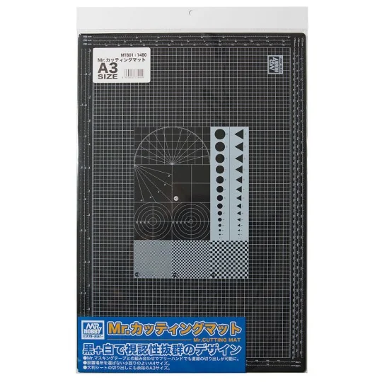 Mr Hobby -Gunze Mr. Cutting Mat A3 Size - Mr Hobby - Gunze MT-801