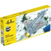 STARTER KIT Ja-37 Jaktviggen, 1/72 - Heller 56309