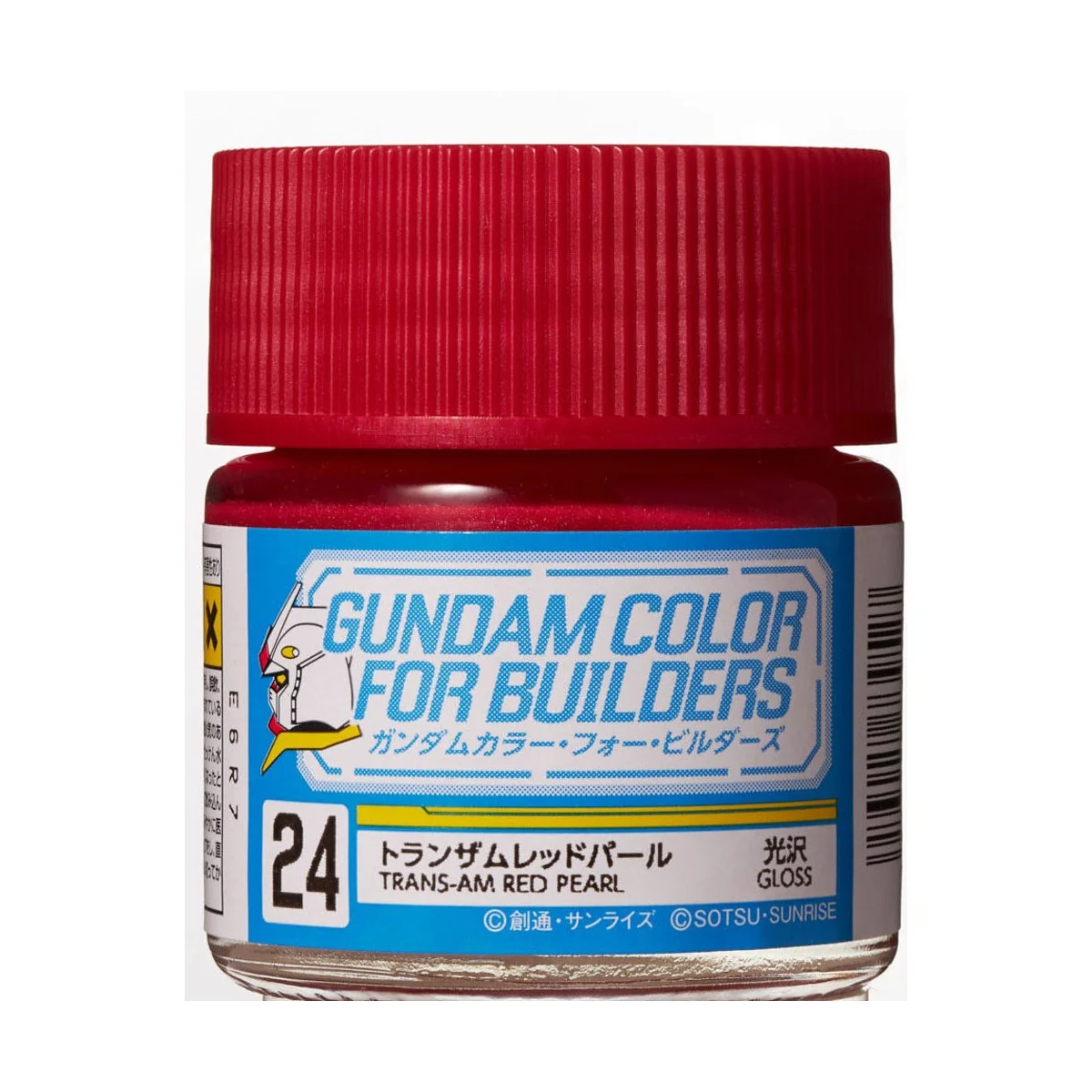 Mr Hobby -Gunze Gundam Color For Builders (10ml) TRANS-AM RED PEARL...