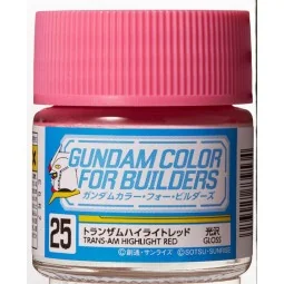 Mr Hobby -Gunze Gundam Color For Builders (10ml) TRANS-AM HIGHLIGHT...